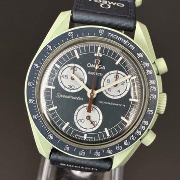 Omega x Swatch - MoonSwatch - Mission on Earth - Zonder, Nieuw