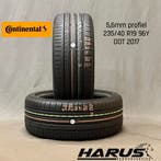 235/40/19 96Y Continental zomerbanden 5,6mm profiel 2X, Auto-onderdelen, Banden en Velgen, 19 inch, Gebruikt, Ophalen of Verzenden