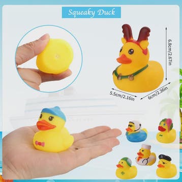 Set van 25 Mini Badeendjes - Assorti Speelgoed voor Baby Bad, Verzenden, Nieuw