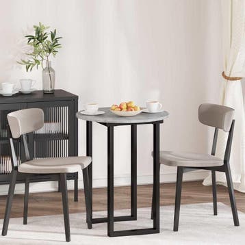 Eettafel Blad Rond Betongrijs | Laatste Stuk!, Huis en Inrichting, Tafelonderdelen, 50 tot 100 cm, Vierkant, Zo goed als nieuw
