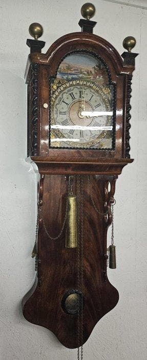 Friese staartklok - Hout - 1850-1900, Antiek en Kunst