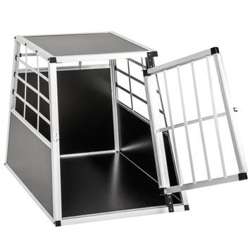 Hondenbench single met rechte achterwand - 65 x 90 x 69,5 cm, Dieren en Toebehoren, Hondenhokken, Verzenden, Nieuw