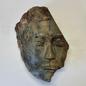 Shona Art - Face - sculptuur - Shona - Zimbabwe (Zonder, Antiek en Kunst