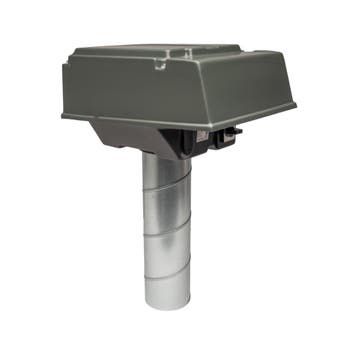 Pijpdakventilator MPV-10W met werkschakelaar, Doe-het-zelf en Verbouw, Ventilatie en Afzuiging, Verzenden, Nieuw