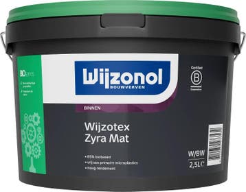 Wijzotex Zyra Mat 2,5 liter, Ophalen of Verzenden, Nieuw