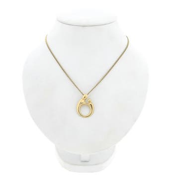 Gouden moeder-kind hanger (Hanger of bedel), Ophalen of Verzenden, Gebruikt, Goud, Overige merken