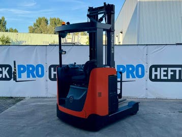 BT RRE160B hh 630 cm (2016) reachtruck weinig uren MET VIDEO, 1000 tot 2000 kg, Elektrisch, Reachtruck, BT Toyota