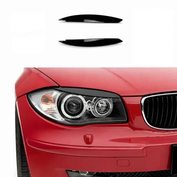Koplampspoilers | geschikt voor BMW | 1 Serie | E81/E82/E87/, Verzenden