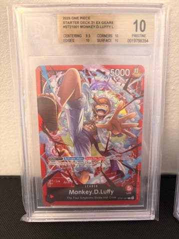 Bandai - 1 Graded card - One Piece - Monkey D. Luffy -, Nieuw