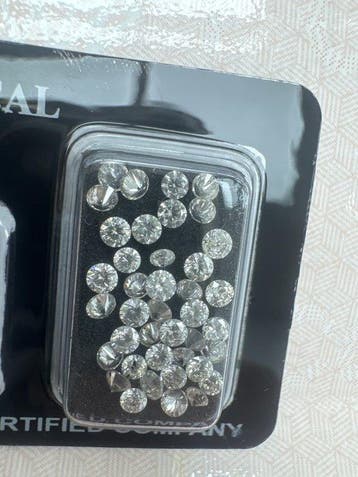 Zonder minimumprijs - 40 pcs Diamant (Natuurlijk) - 2.63 ct, Nieuw