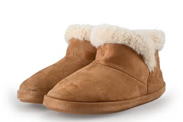 Torfs Pantoffels in maat 37 Cognac, Overige kleuren, Torfs, Verzenden, Zo goed als nieuw