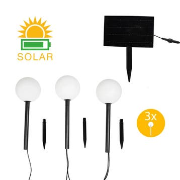 Bailey Solar LED Tuinverlichting Party Balls 3x G150 2500..., Ophalen of Verzenden, Nieuw