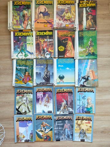 Jeremiah strips door Hermann - Jeremiah stripboeken kopen, Boeken, Stripboeken, Complete serie of reeks, Verzenden, Gelezen