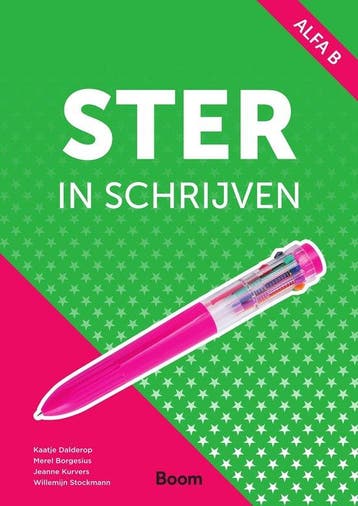 9789024419425 Ster in schrijven | Tweedehands, Verzenden, Zo goed als nieuw, Kaatje Dalderop