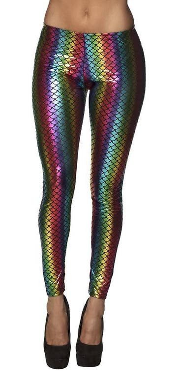 Legging Regenboog zeemeermin stretch, Ophalen of Verzenden, Nieuw