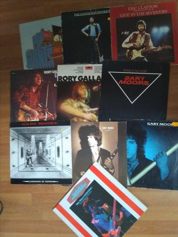 Gary Moore , Eric Clapton , Rory Gallegher - 10 Album inc., Nieuw in verpakking