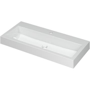 INK Momento Wastafel Polystone met 1 Kraangat - 1000x450x90, Ophalen of Verzenden, Nieuw