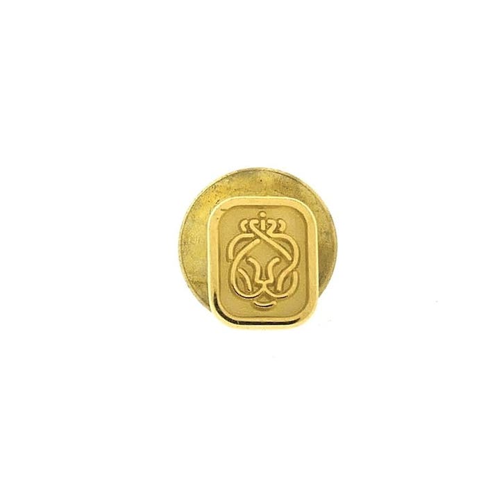 Gouden jubileum speld Albert Heijn (Broche), Sieraden, Tassen en Uiterlijk, Broches, Goud, Gebruikt, Goud, Ophalen of Verzenden