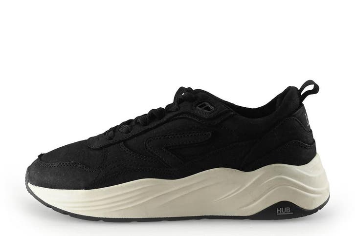 Hub Sneakers in maat 38 Zwart, Kleding | Dames, Schoenen, Zwart, Zo goed als nieuw, Sneakers of Gympen, Verzenden