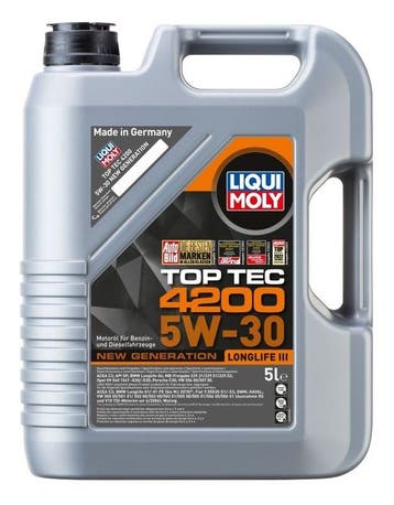 Motorolie Liqui Moly Top Tec 4200 5W30 C3 5L, Verzenden, Nieuw