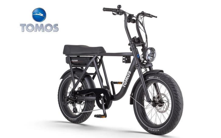 Tomos Flexer Fatbike | Mat Zwart, Fietsen en Brommers, Elektrische fietsen, Nieuw, Overige merken, 50 km per accu of meer, Ophalen of Verzenden