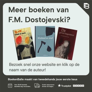 De groot-inquisiteur / Maatstaf - F.M. Dostojevski, Boeken, Verzenden, Zo goed als nieuw, F.M. Dostojevski