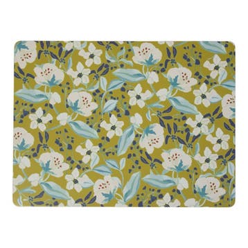 Placemat Marie bloemen 30x40cm (set van 4), Verzenden, Nieuw
