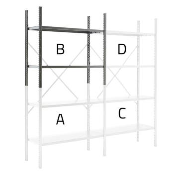 Legbordstelling modulaire legbordstelling module B, Ophalen of Verzenden