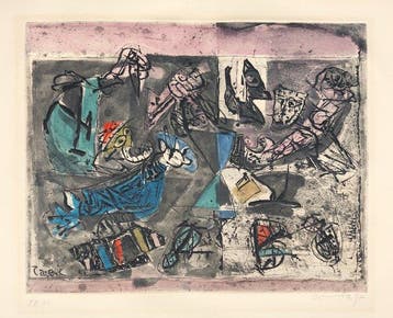 José Ortega (1921-1990) - Lutte II