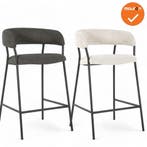 Set van 6 luxe barkrukken | Troy Copenhagen Gratis bezorging, Huis en Inrichting, Barkrukken, 5 krukken of meer, Met voetsteun