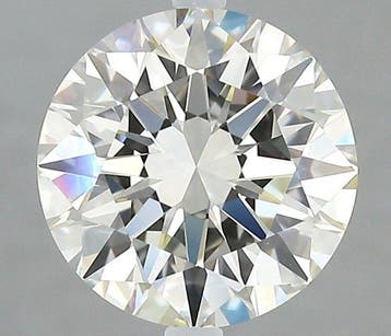1 pcs Diamant (Natuurlijk) - 2.59 ct - Rond - I - VVS1 -, Nieuw