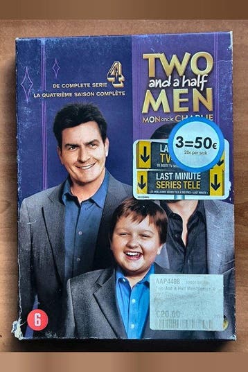 Two And A Half Men Season 4 2006 6 DVDs voor de prijs van 5, Verzenden, Nieuw in verpakking