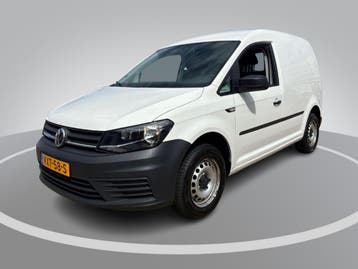 Volkswagen Caddy 2.0 TDI L1H1 102pk BMT Comfortline, Stof, Gebruikt, Volkswagen, Wit