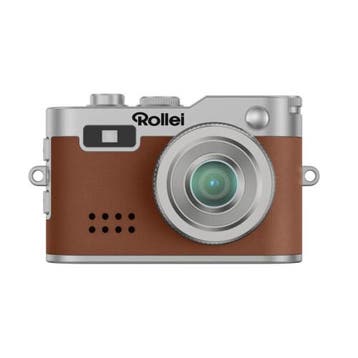 Rollei Mini Digitale Camera - Bruin (Vintage Design), Verzenden