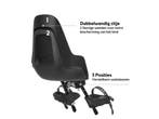 Bobike One Mini - Fietsstoeltje - Dubbelwandig - Urban Black, Fietsen en Brommers, Fietsaccessoires | Fietsstoeltjes, Verzenden
