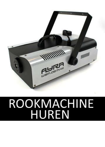 Rookmachine HUREN | Audio-Licht-Huren.nl, Ophalen of Verzenden, Nieuw, Verjaardag