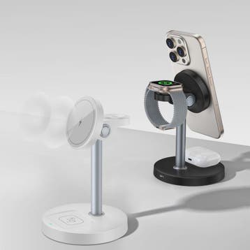 3-in-1 Magnetische Draadloze Oplader Stand voor iPhone, Appl, Verzenden, Nieuw