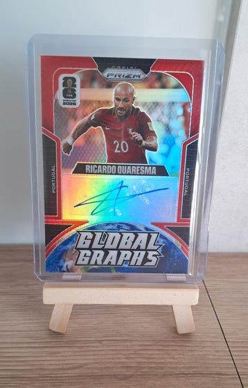 2026 Panini Prizm Ricardo Quaresma GG-RQ Gesigneerde kaart,, Nieuw