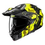 HJC i80 Roki Zwart Geel Adventure Motorhelm, Nieuw met kaartje, HJC, Heren, Offroadhelm