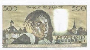 France Frankreich Pick 156 500 Francs Pascal 05/10/1978 D..., Verzenden
