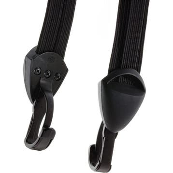 Widek Zwarte triobinder met RVS haken - 28 inch - 50 cm b..., Ophalen of Verzenden, Nieuw
