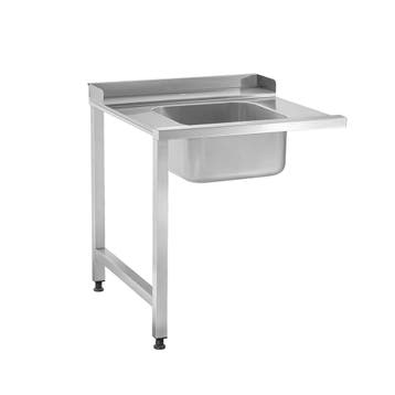 GGM Gastro | Aanvoertafel (vuile kant, vóór machine) - |, Verzenden, Nieuw in verpakking