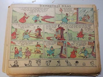 Toonerville Folks - 114 Krantenpaginas en strips -, Nieuw