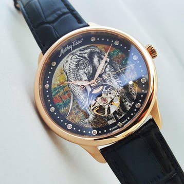 Mathey-Tissot - ELEPHANT - 11 Diamonds - Catena SA200 Rare, Nieuw