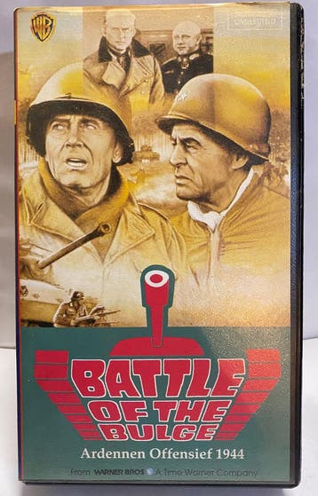 BATTLE OF THE BULGE (VHS), Verzenden, Gebruikt
