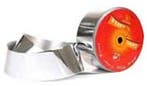 Poly Ribbon Scheur cadeaulint Metallic Zilver 50mm 50yard, Huis en Inrichting, Ophalen of Verzenden, Nieuw