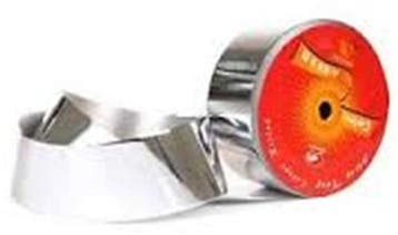 Poly Ribbon Scheur cadeaulint Metallic Zilver 50mm 50yard, Ophalen of Verzenden, Nieuw