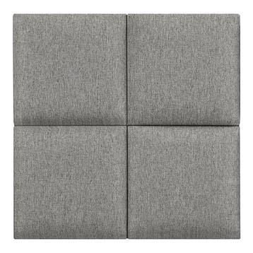Gestoffeerde wandpanelen Carpino set van 4 stof 30x30 cm lic, Verzenden, Nieuw