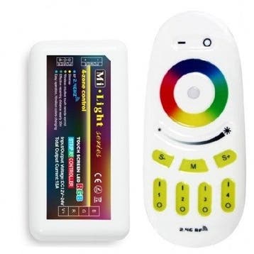 4-zone RGB ledstrip touch RF controller SET, Ophalen of Verzenden, Nieuw