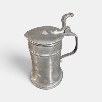 Beker - Tin - Maastrichtse tinnen dekse